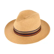 Chapeau Fédora Caprera Paille Papier - Traclet