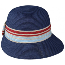 Women's Visor Cap Aimée Straw Paper - Traclet