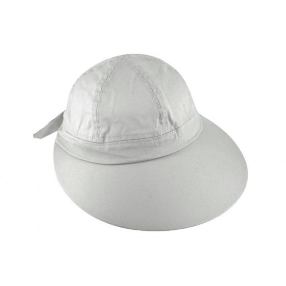 Large Visor Amalfi Cap Beige - Traclet Large Visor Amalfi Cap Beige - Traclet
