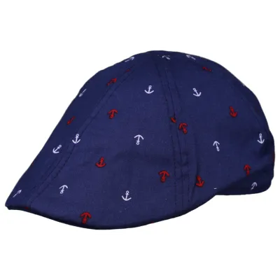 Duck Bill Cap Maxence Navy - Traclet Reference: 14915| Traclet Hat Shop