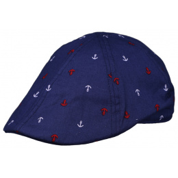 Duck Bill Cap Maxence Navy - Traclet