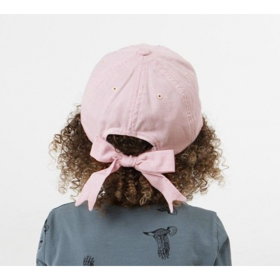 Kids' Flamingo Pink Cotton Cap - Barts