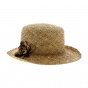 Cloche Hat Lydia Natural Straw - Traclet