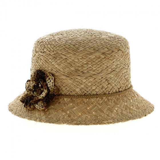 Chapeau Cloche Firenze Paille Naturelle - Traclet