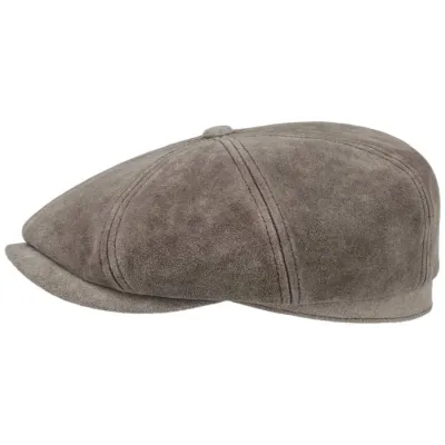 Hatteras Goatskin Cap Brown - Stetson Reference: 14943| Traclet Hat Shop