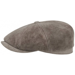 Hatteras Goatskin Brown Cap - Stetson