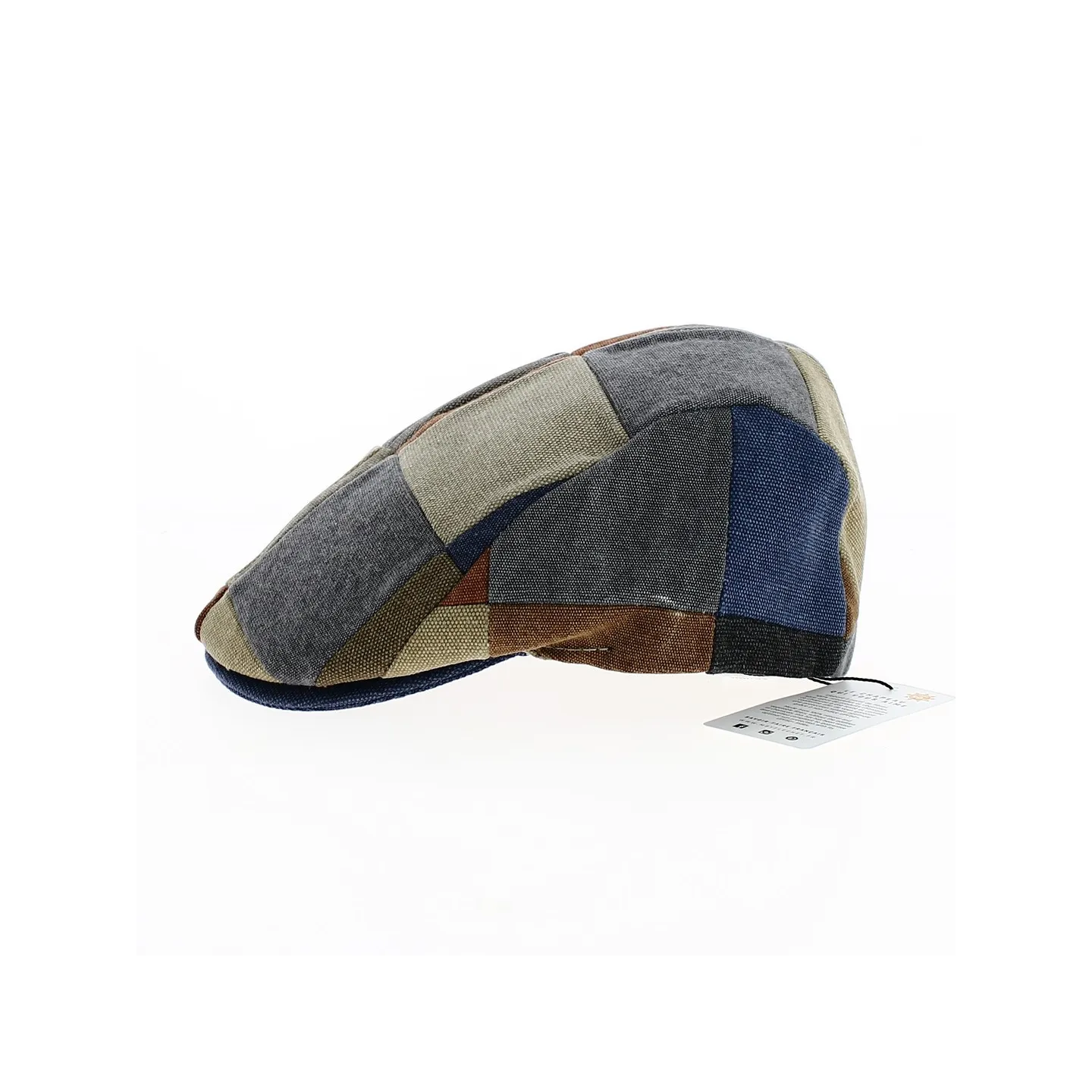 Lanco Cotton Multicolored Flat Cap - Flechet