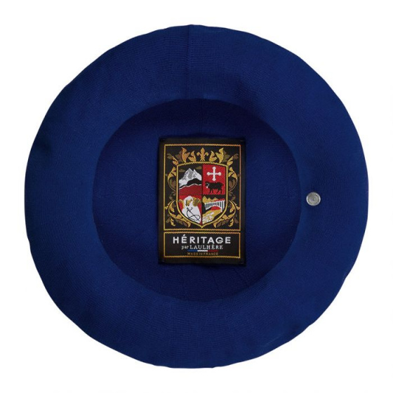 Béret Été Pluma Bleu Coton - Héritage par Laulhère