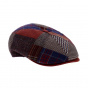 Vivio 6 Rib Linen Patchwork Cap - Flechet