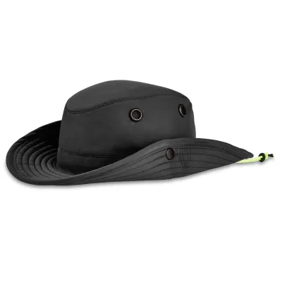 Chapeau The Paddler Noir - Chapeau de pagayeur - Tilley  Reference : 15105| Chapellerie Traclet