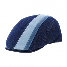 Flat cap Doma Denim Jean Cotton Blue - Traclet
