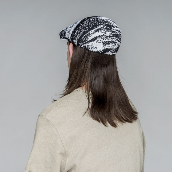 Casquette Plate StyleTo 507 Noir & Blanc - Kangol Casquette Plate StyleTo 507 Noir & Blanc - Kangol
