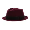 Chapeau Porkpie Impéria Bordeaux - Traclet