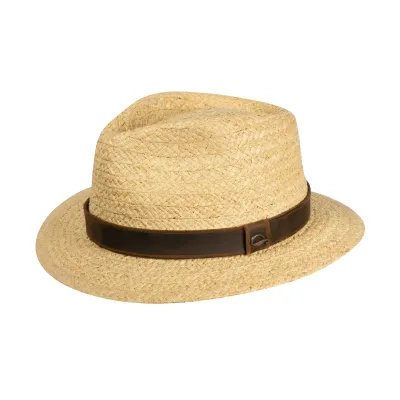 Fedora Essen Raphia Hat - Göttmann