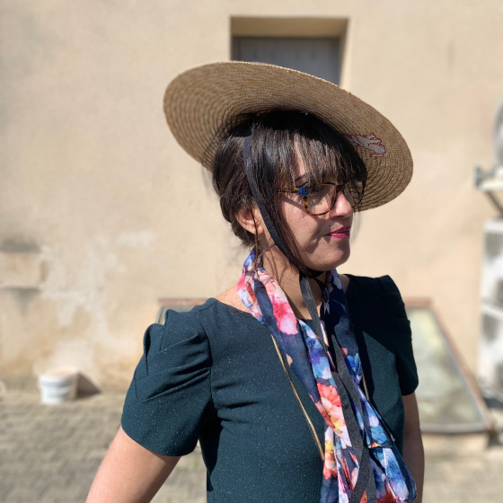 Chapeau Niçois en paille