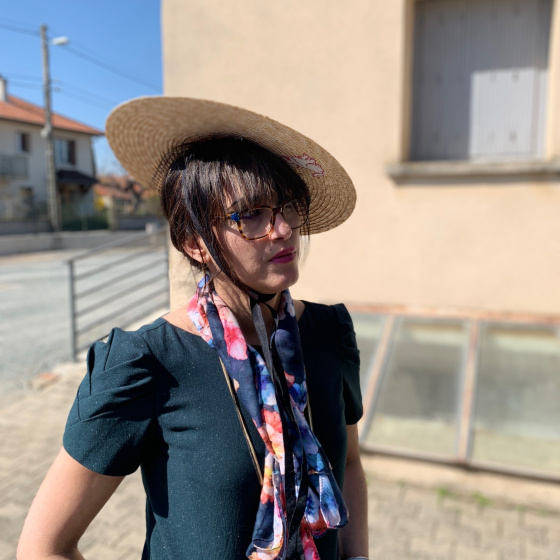 Chapeau Niçois en paille