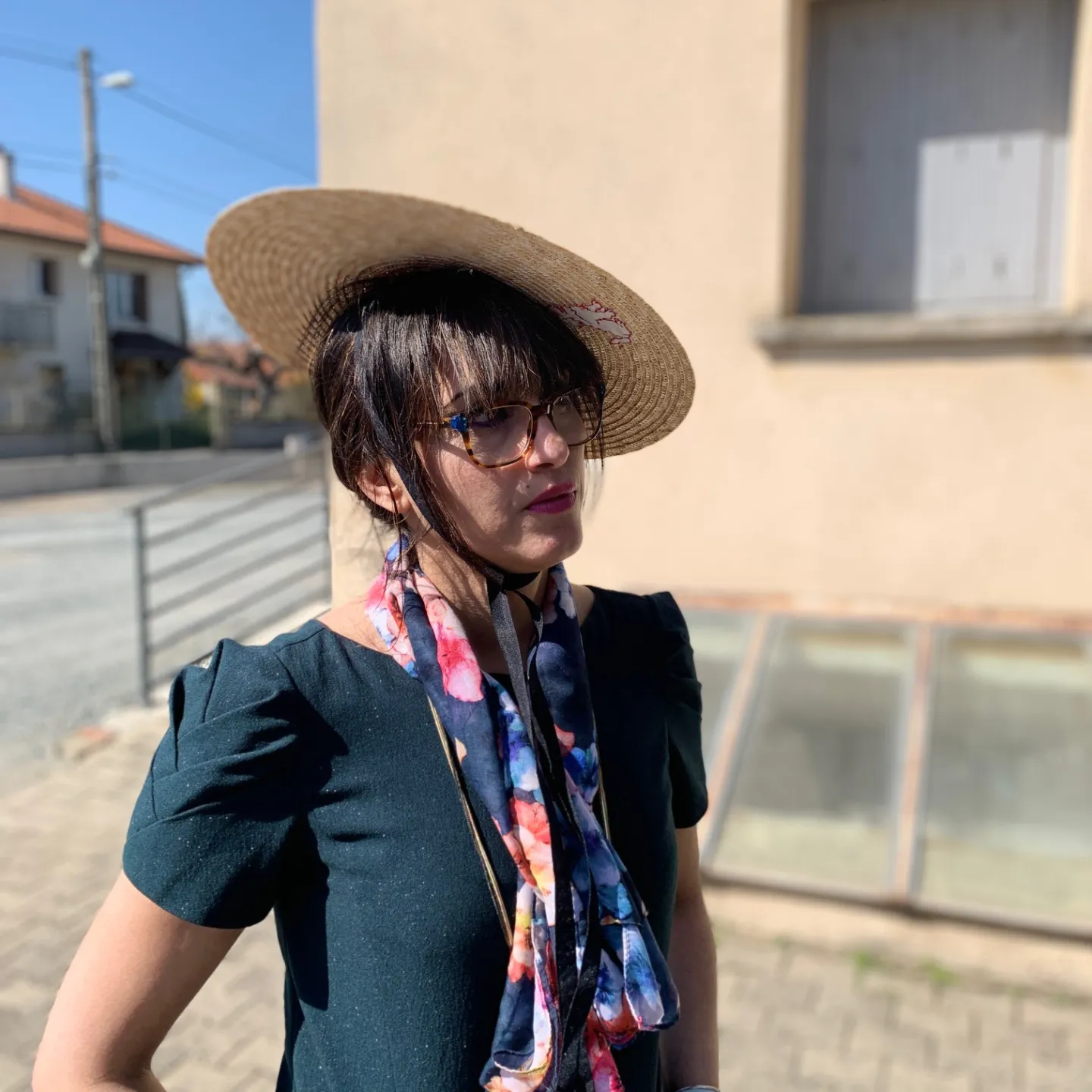 French-made straw Niçois hat Reference: 491 | Traclet Hatmakers