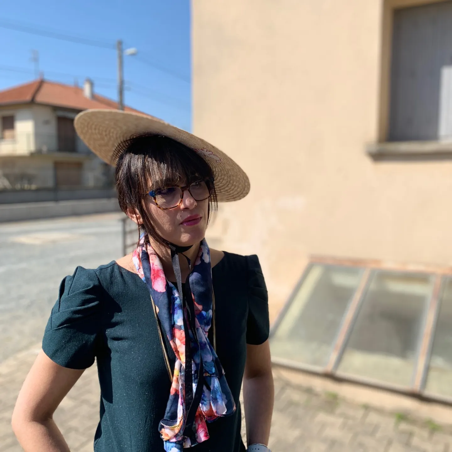 French-made straw Niçois hat Reference: 491 | Traclet Hatmakers