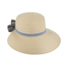 Guipavas Large Visor Cap Beige - Traclet