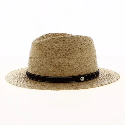 Chapeau Traveller Bard'o Paille Naturelle - Flechet