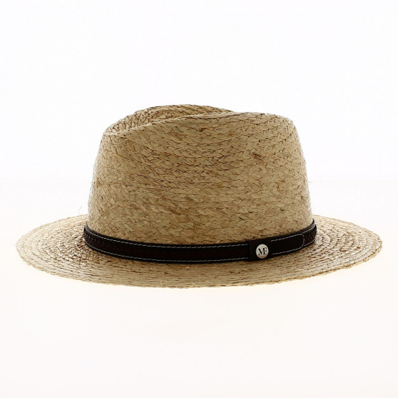 Traveller Hat Bard'o Natural Straw - Flechet