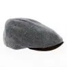 Casquette Plate Gecko Soie Gris - Flechet