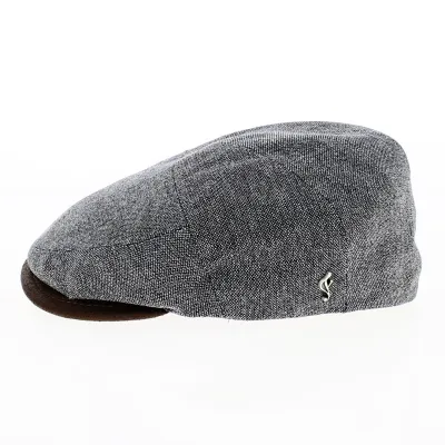 Flat Cap Gecko Silk Grey - Flechet