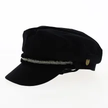 Cap Marin Micq Cotton Black - Traclet