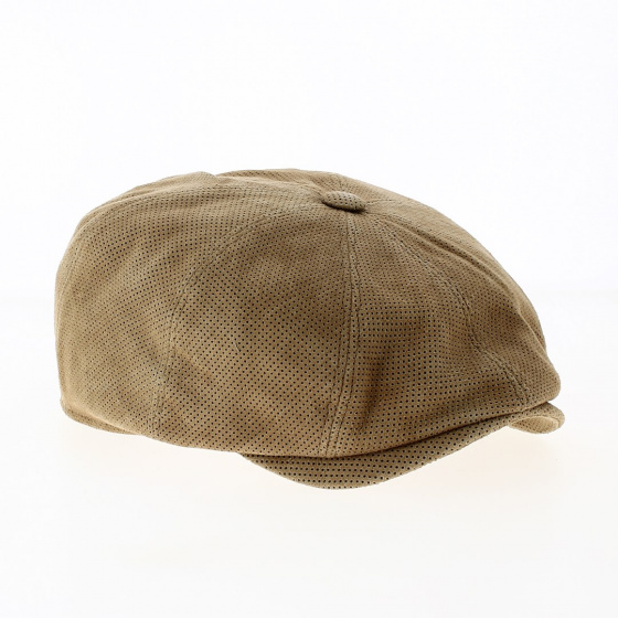 Casquette Hatteras Leto Cuir Marron clair - Göttmann