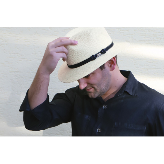 Chapeau Traveller Panama Boquete Naturel - Traclet