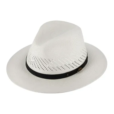 Panama Hat Montañita White Straw- Traclet