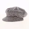 Cap Gavroche Elorine Blue Frosted Reversible Cotton - Traclet