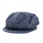 Cap Gavroche Garden Reversible Blueberry Flowered Patterns - Traclet