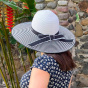Margan Polyester Capeline Black UPF 50+ - Traclet Headwear
