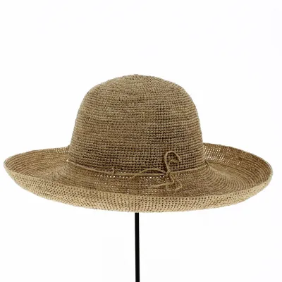 Natural Raphia Straw Dayana Capeline - Traclet