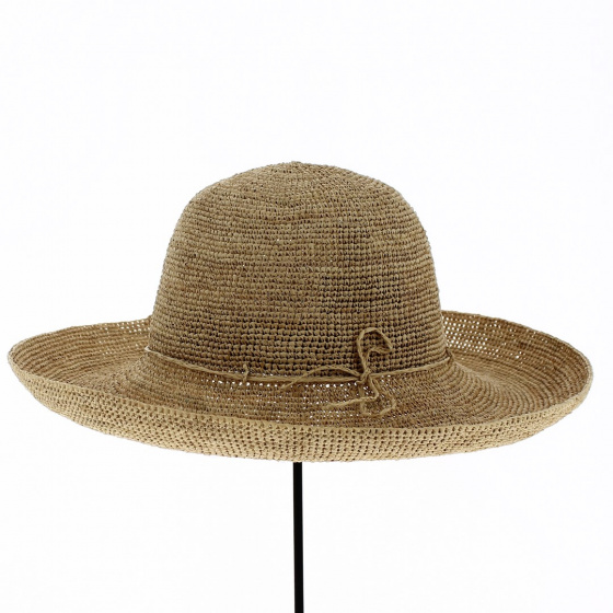 Natural Raphia Straw Dayana Capeline - Traclet