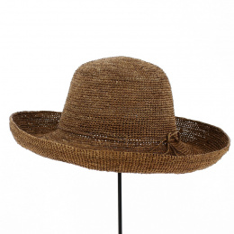Capeline Dayana Straw Raphia Light Brown - Traclet