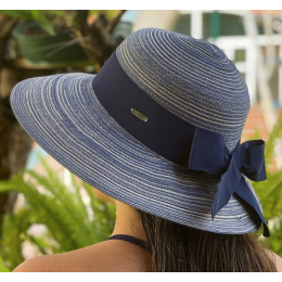 Tolouse Sun Protection Hat Navy Blue - Traclet
