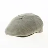 Flat Cap Oxford Linen Beige - Traclet