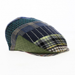 Berto Multicolor Stripe Flat Cap - Alfonso d'Este