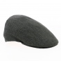 Flat Cap Palo Linen Khaki Chevrons - Alfonso d'Este