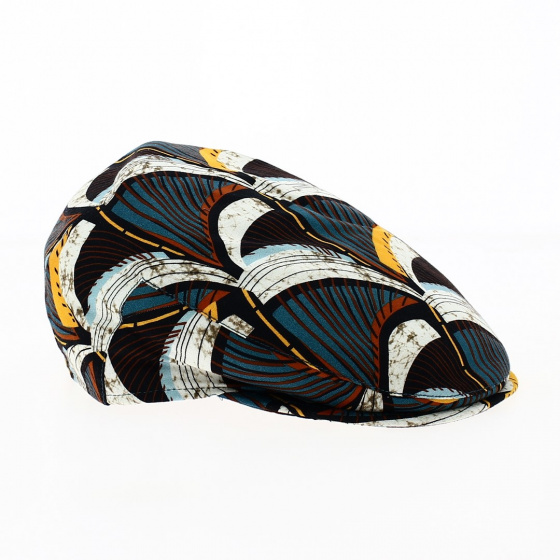 Armand Multicolor Viscose Flat Cap - Alfonso d'Este