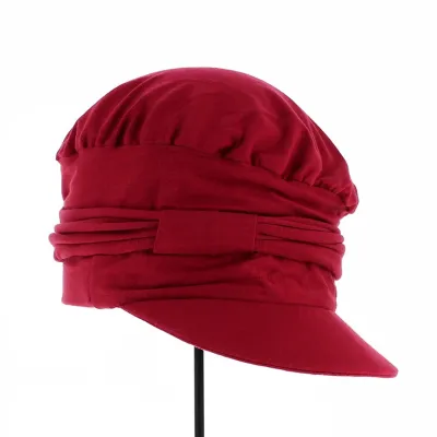 Casquette Summer Chimiothérapie Rouge foncé - Traclet