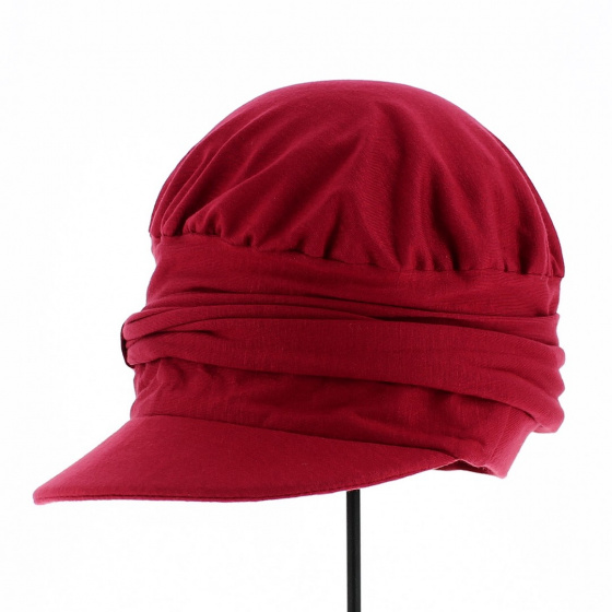 Casquette Summer Chimiothérapie Rouge foncé - Traclet