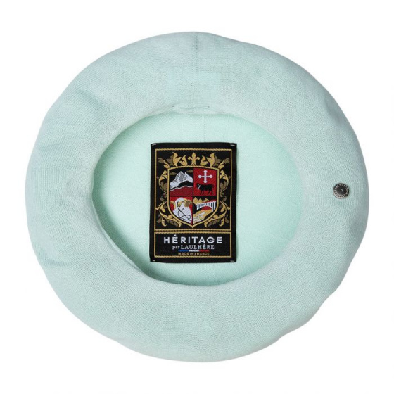 Authentic Summer Cotton Beret in Sea Breeze Green - Heritage by Laulhère