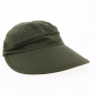 Large Visor Cap - UV Protection & Waterproof Butterfly Olive - Aussie Apparel