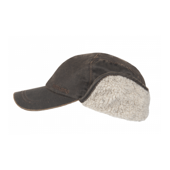 Trick Cotton Oiled Brown Earflaps - Hatland