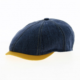 Hatteras Cap Dino Denim Jean Cotton Blue - Traclet