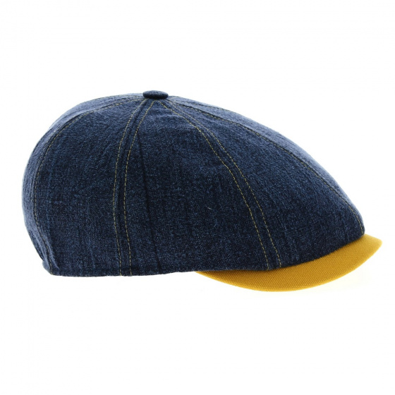 Hatteras Cap Dino Denim Jean Cotton Blue - Traclet