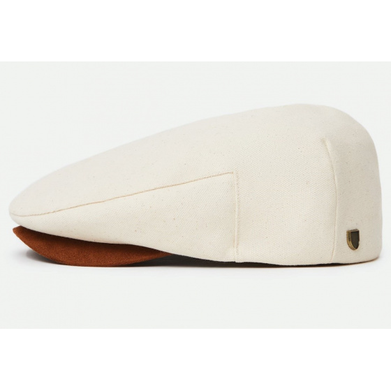 Natural Hooligan Flat Cap Brixton